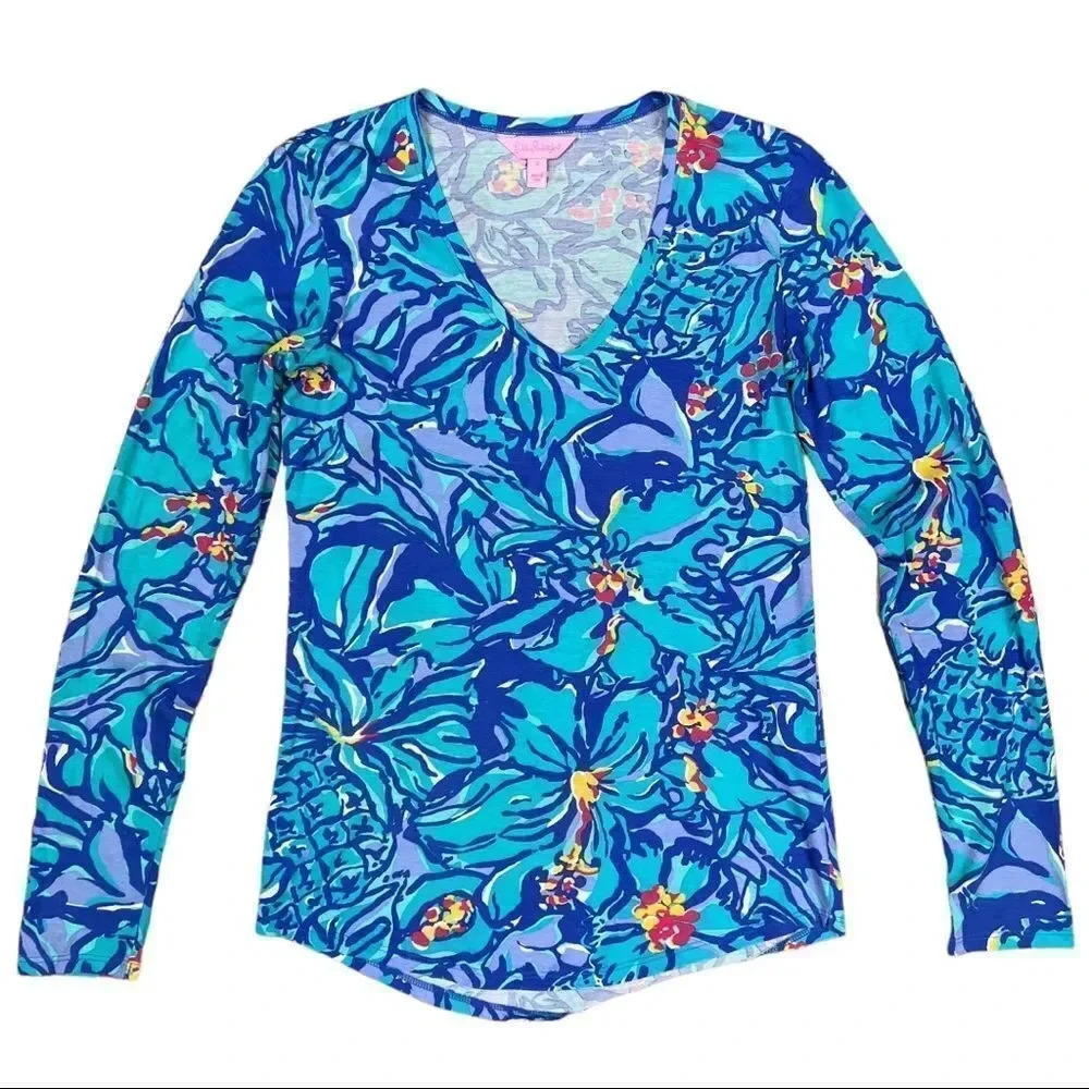 Lilly Pulitzer Arielle Mai Tai Blue Purple